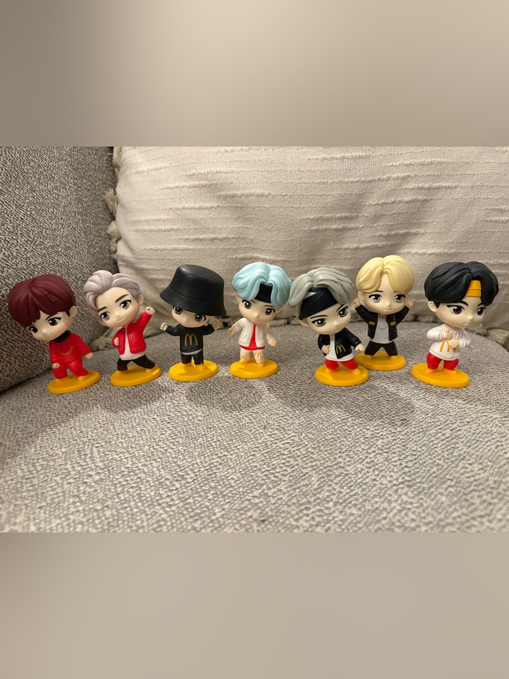 BTS x McDonald’s Tiny Tan Figurines FULL ENCORE SET
